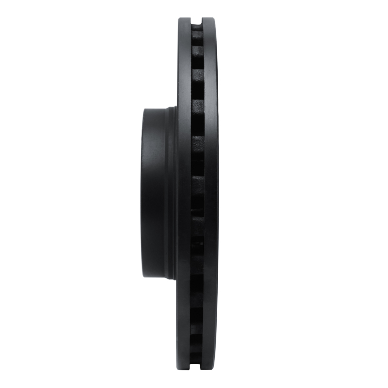 Ford Transit-350 HD/DRW Brake Rotor (1) - Front Left - R1 Concepts - Drilled & Slotted - Black - `15-`25